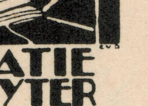 Grafisch kunstwerkje van Edmond Van Dooren kopen, Belgische kunstenaar