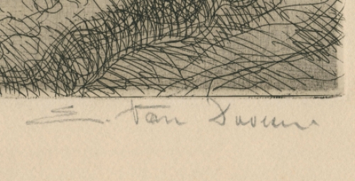 Originele ets van E. Van Dooren