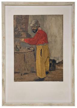 Grafisch kunstwerk van Edouard Vuillard