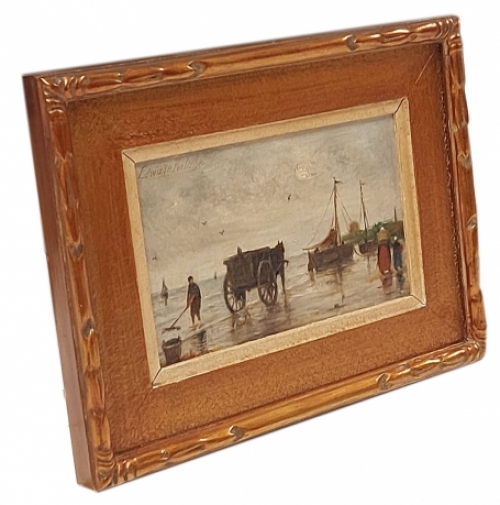 Vissers aan zee van Edward Portielje