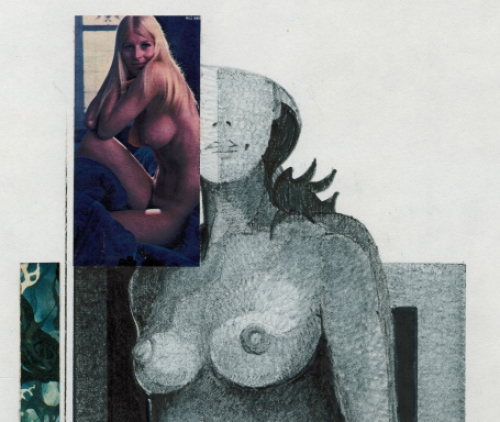 Collage van de Belgische kunstenaar Eugène Eechaut kopen