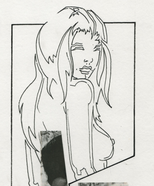 Collage van de Belgische kunstenaar Eugène Eechaut kopen