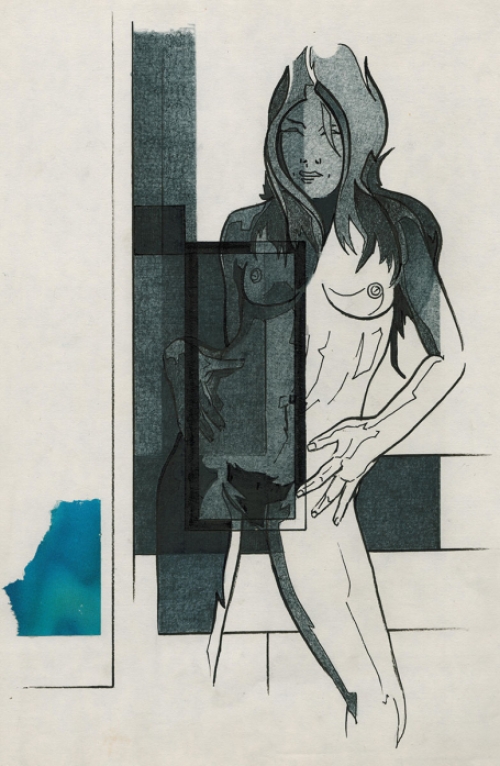 Tekening van de Belgische kunstenaar Eugène Eechaut kopen