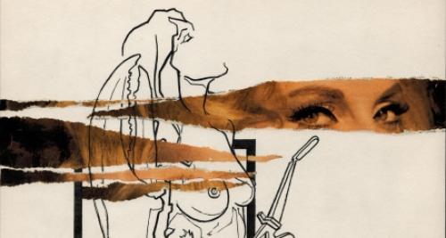 Collage van de Belgische kunstenaar Eugène Eechaut kopen