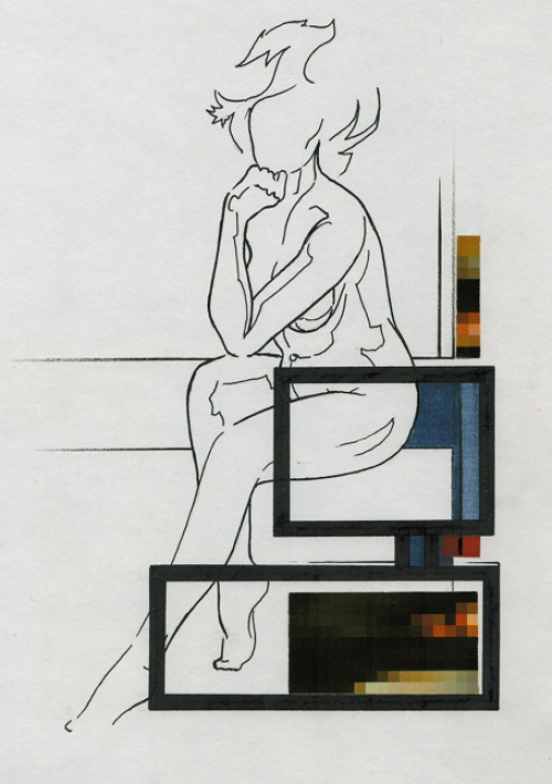 Tekening van de Belgische kunstenaar Eugène Eechaut kopen