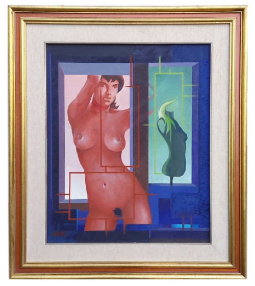 Kunstwerkje van de Belgische kunstenaar Eugène Eechaut kopen