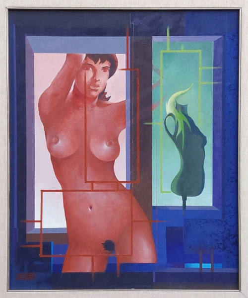 Schilderij van de Belgische kunstenaar Eugène Eechaut kopen