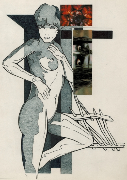 Tekening van de Belgische kunstenaar Eugène Eechaut kopen