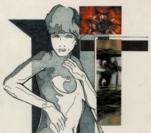 Collage van de Belgische kunstenaar Eugène Eechaut kopen