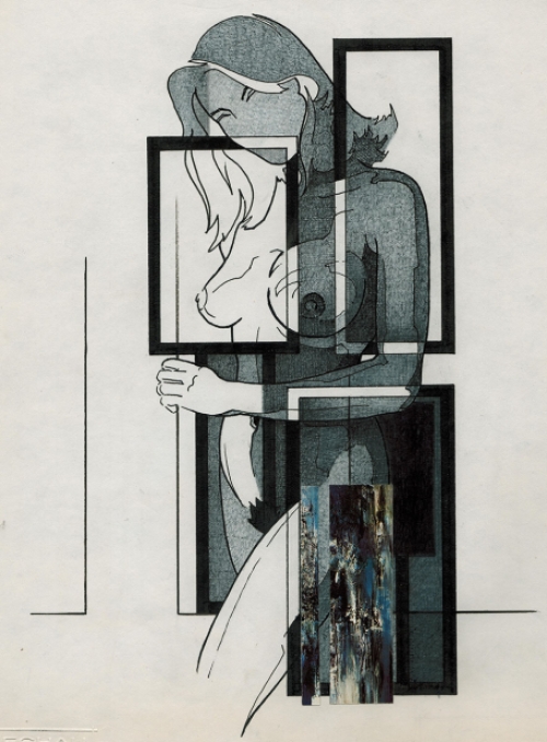 Tekening van de Belgische kunstenaar Eugène Eechaut kopen