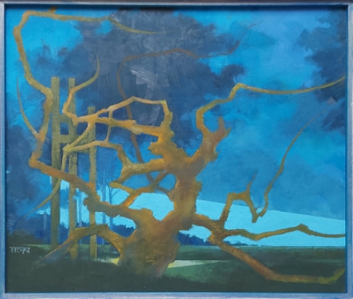 Schilderij van de Belgische kunstenaar Eugène Eechaut