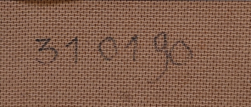 Bomen in een park met herfstkleuren  1990