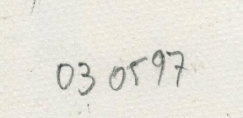 Tekening van de Belgische kunstenaar Eugene Eechaut