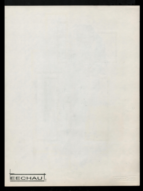 Tekening gemengde techniek,  naakte staande dame 13 02 1982