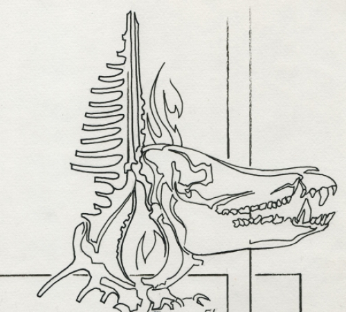 Collage van de kunstenaar Eugène Eechaut kopen