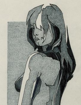 Naakttekening van de Belgische kunstenaar Eugène Eechaut kopen