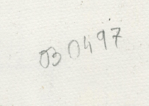 Geometrisch lijnenspel met verscheurde dame 03 04 97