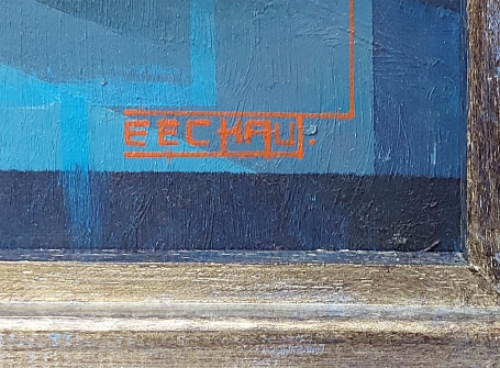 Het imposante gebouw 1988