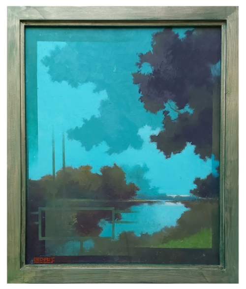 Kunstwerk van de Belgische kunstenaar Eugène Eechaut kopen