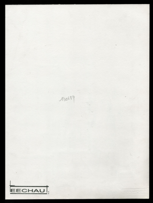 Tekening gemengde techniek,  naakte spiegeling 13 06 89