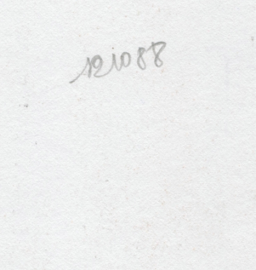 Tekening gemengde techniek,  naakte dame 12 10 88