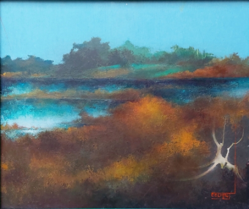 Kunstwerkje van de Belgische kunstenaar Eugène Eechaut kopen