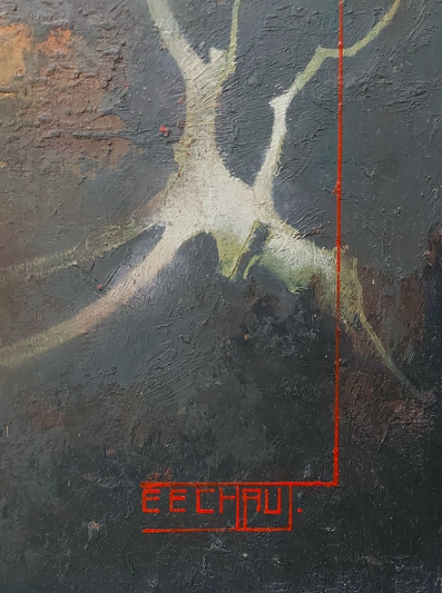 Expressionistisch landschap