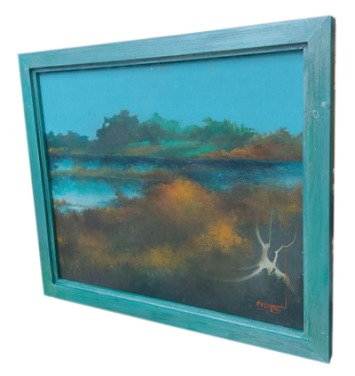 Het moeras bij een boomwortel 30 05 91