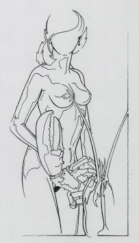 Pentekening van de Belgische kunstenaar Eugène Eechaut kopen