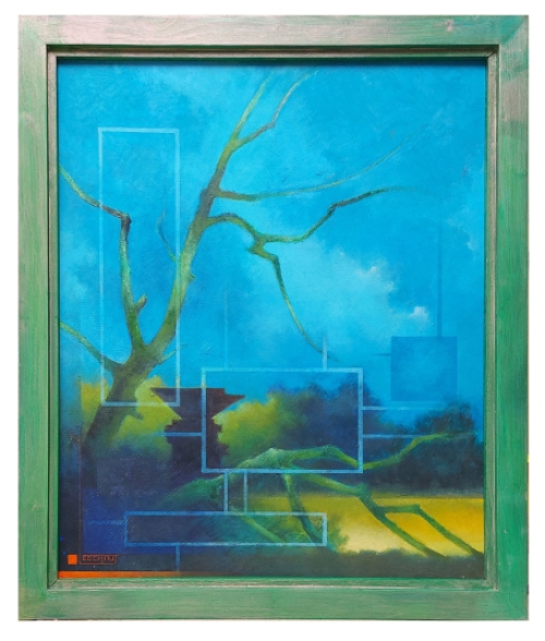 Olieverfschilderij van de Belgische kunstenaar Eugène Eechaut kopen