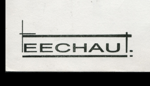 Tekening gemengde techniek,  naakte dame aan boom 1988