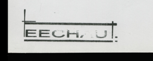 Tekening van de Belgische kunstenaar Eugene Eechaut