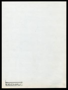 Tekening uit 1981 van de Belgische kunstenaar Eugene Eechaut
