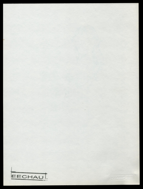 Tekening van de Belgische kunstenaar Eugene Eechaut