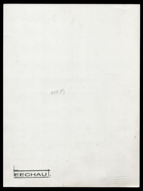 Tekening van de Belgische kunstenaar Eugene Eechaut