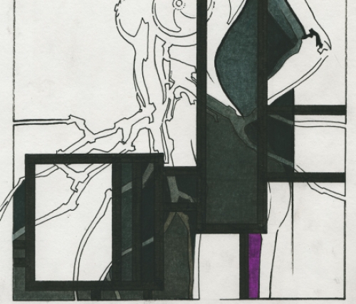 De Belgische kunstenaar Eugène Eechaut