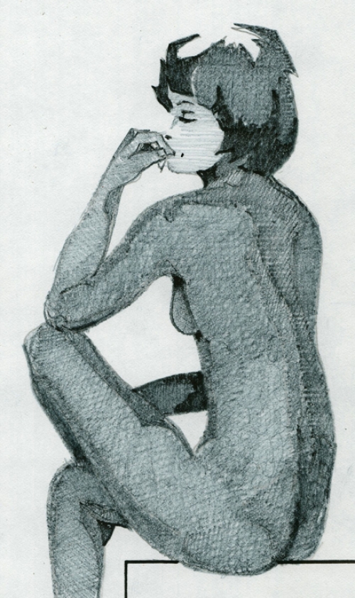 Naakte dame van de Belgische kunstenaar Eugène Eechaut kopen