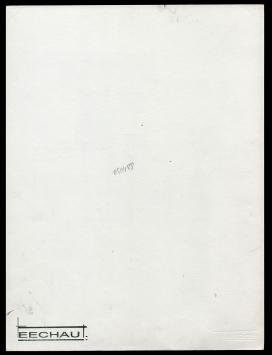 Tekening uit 1978 van de Belgische kunstenaar Eugene Eechaut