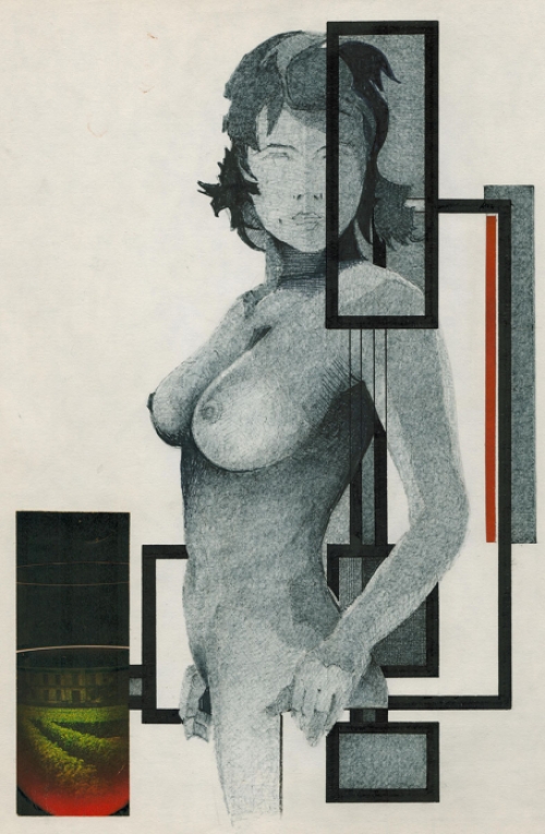 Tekening van de Belgische kunstenaar Eugène Eechaut kopen