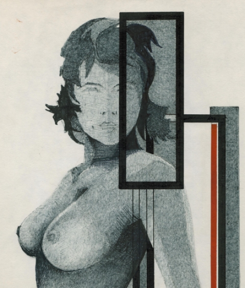 Collage van de Belgische kunstenaar Eugène Eechaut kopen