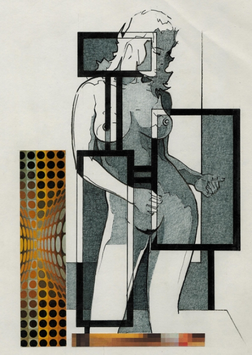 Tekening van de Belgische kunstenaar Eugène Eechaut kopen