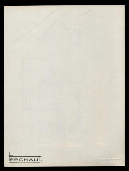 Tekening gemengde techniek,  naakte dame 25 12 1977