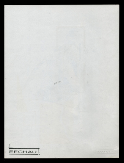 Tekening gemengde techniek,  naakten 01 07 1983