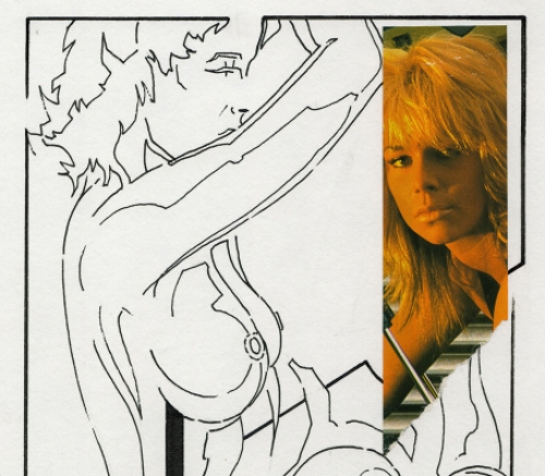 Collage van de Belgische kunstenaar Eugène Eechaut kopen