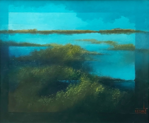 Olieverfschilderij van de Belgische kunstenaar Eugène Eechaut kopen