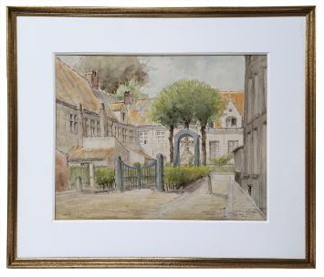 Schilderij van Belgische schilder Egide Van der Paal