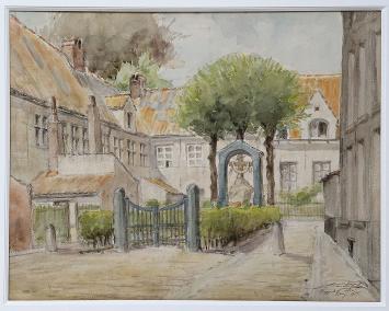 Schilderij van kunstschilder Egide Van der Paal