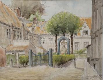 Aquarel van Egide Van der Paal kopen