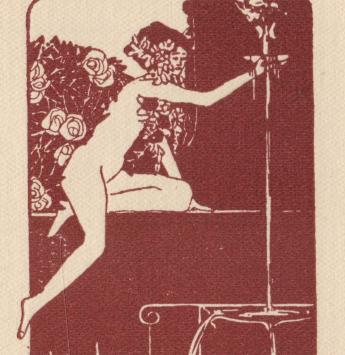 Emile Henri Tielemans met een werkje uit 1912