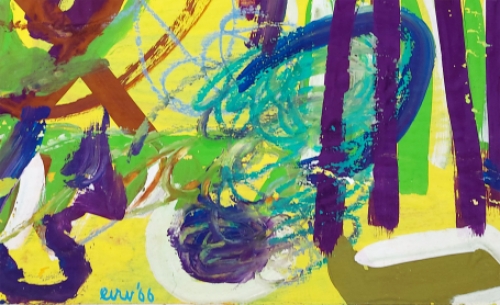 Kunstschilder Emile (Mil) Van Wingerden alias EKVIN Walter